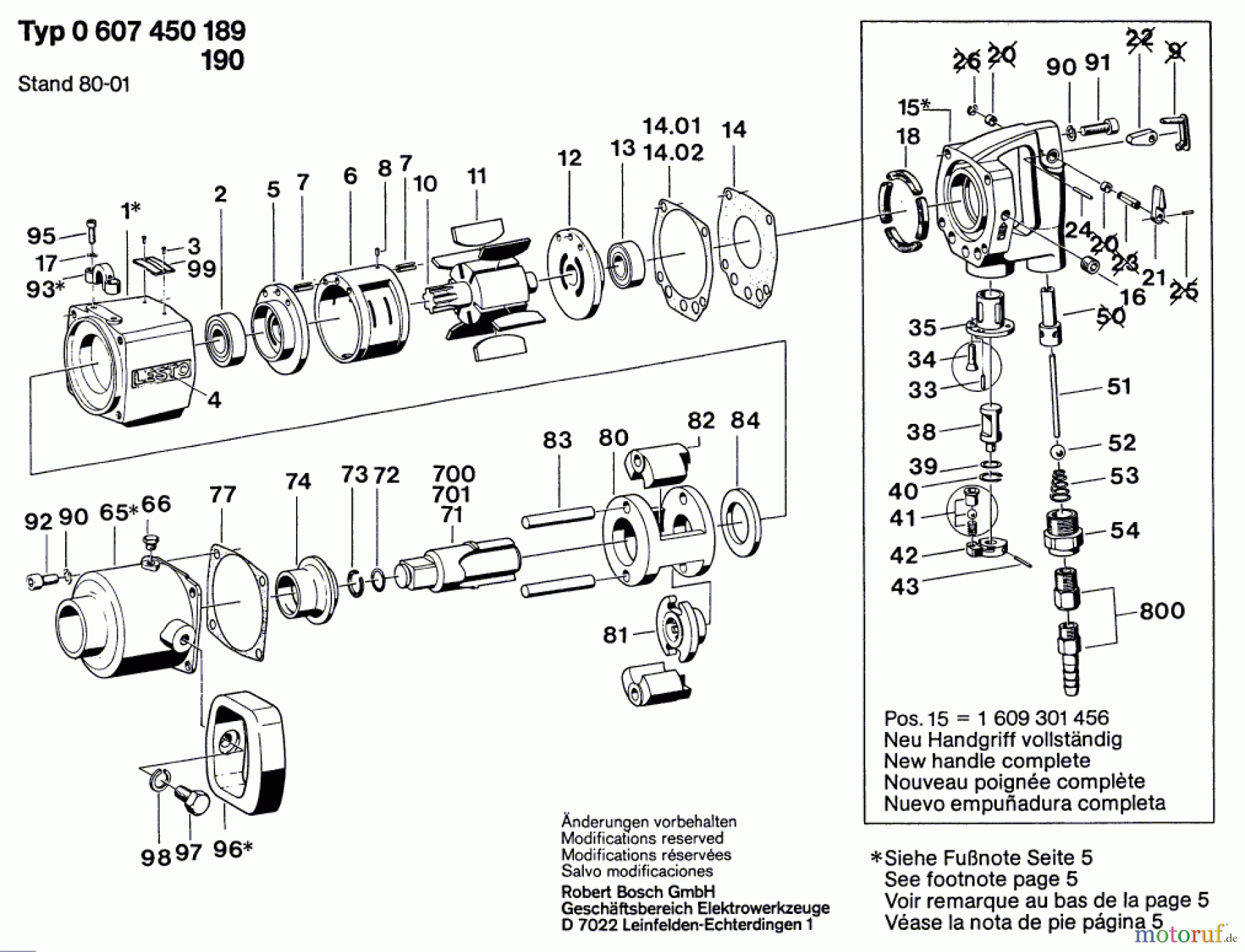  Bosch Werkzeug Schlagschrauber ---- Seite 1