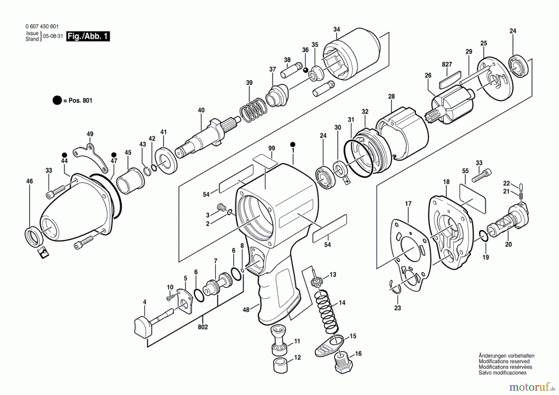  Bosch Werkzeug Schlagschrauber DDS 1/2