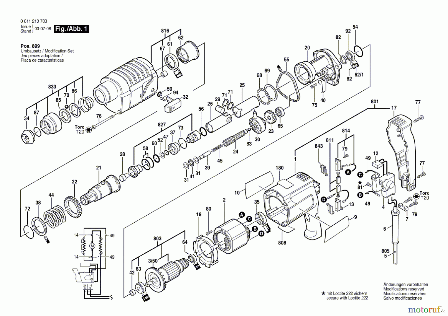  Bosch Werkzeug Gw-Bohrhammer UBH 2/14 SE Seite 1