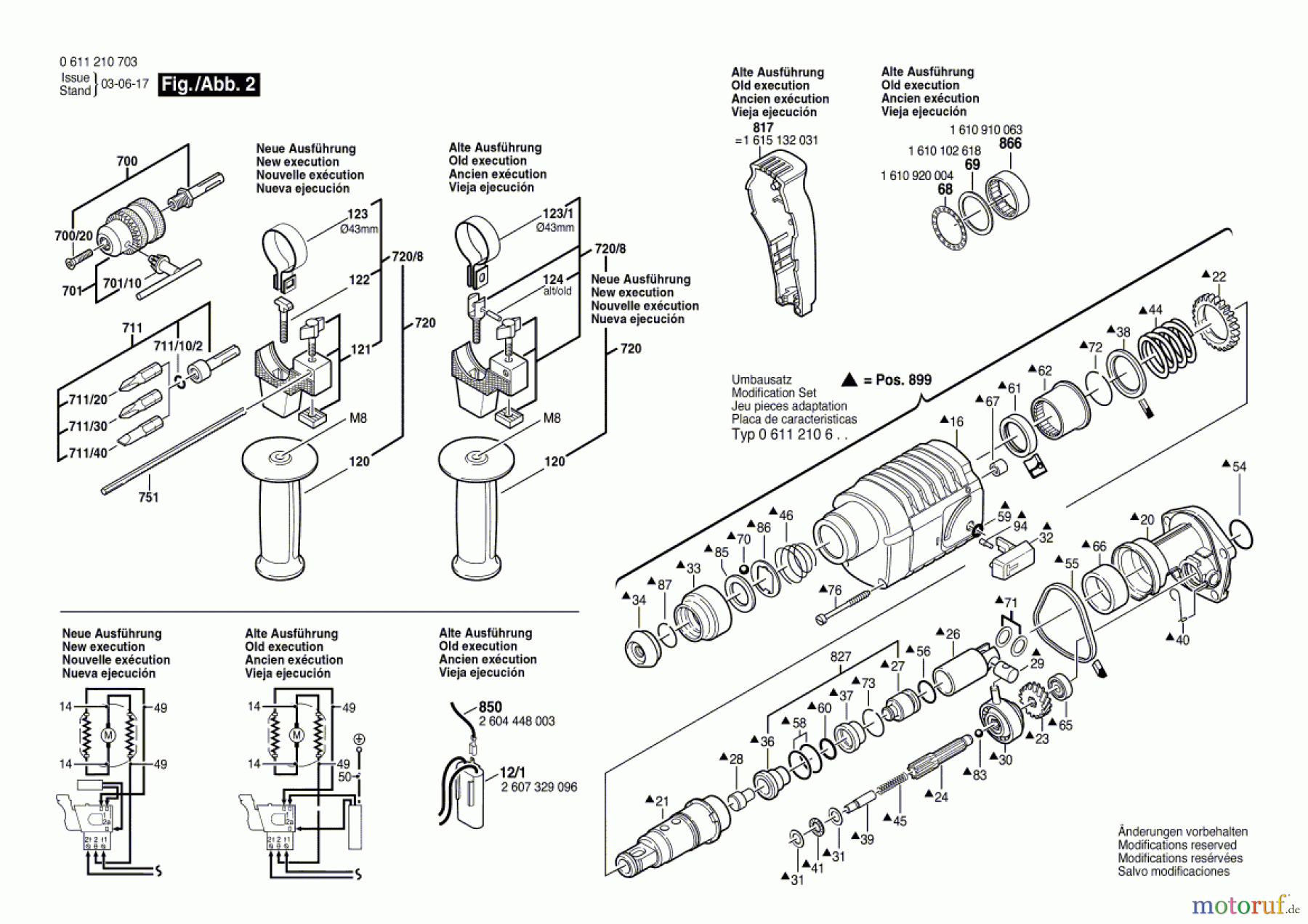  Bosch Werkzeug Bohrhammer UBH 2/14 SE Seite 2