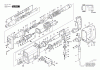 Bosch Bohrhammer 320 Listas de piezas de repuesto y dibujos Seite 1