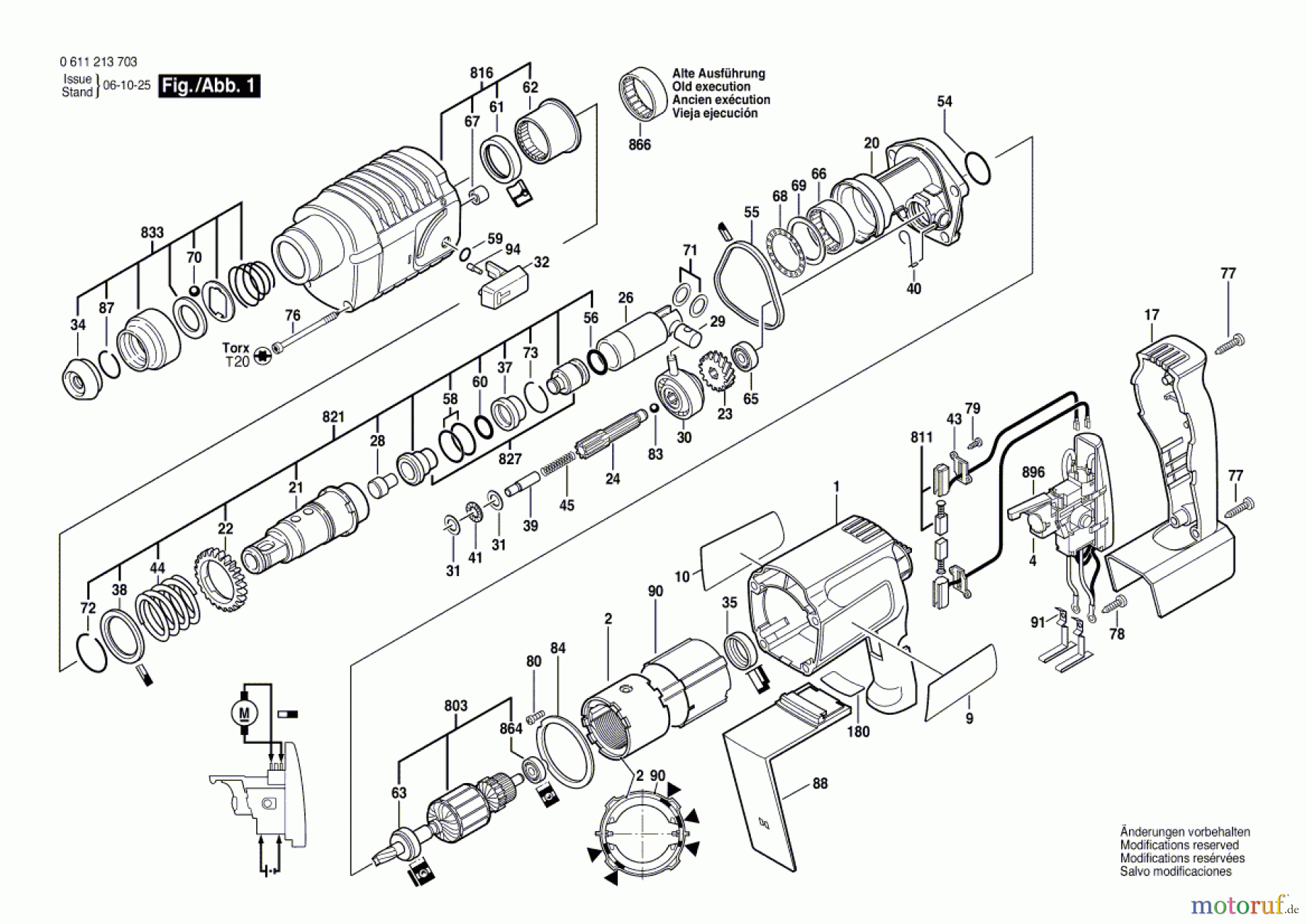  Bosch Akku Werkzeug Gw-Akku-Bohrhammer GBH 24 VRE Seite 1