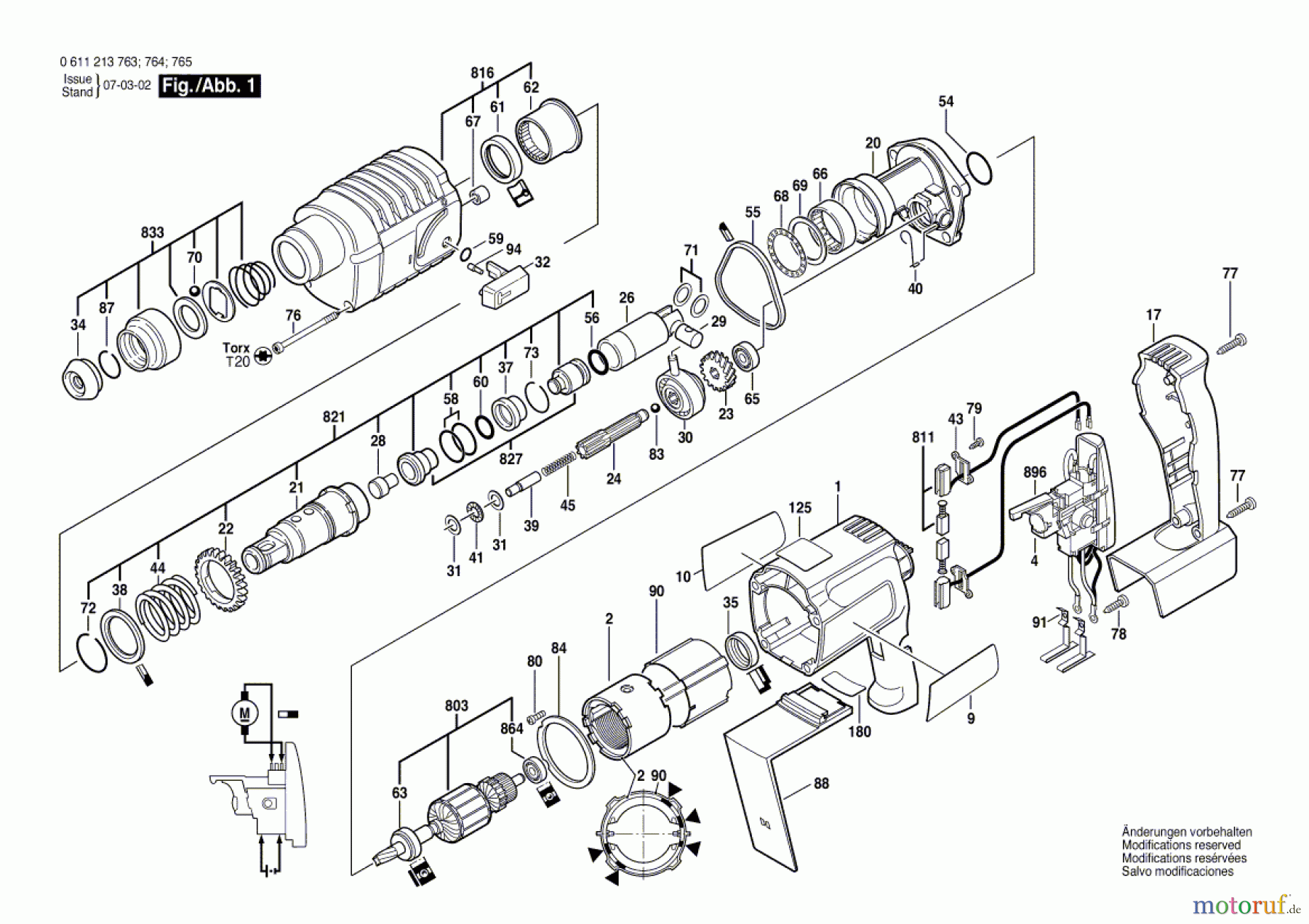  Bosch Akku Werkzeug Gw-Akku-Bohrhammer ABH 14 RLE Seite 1