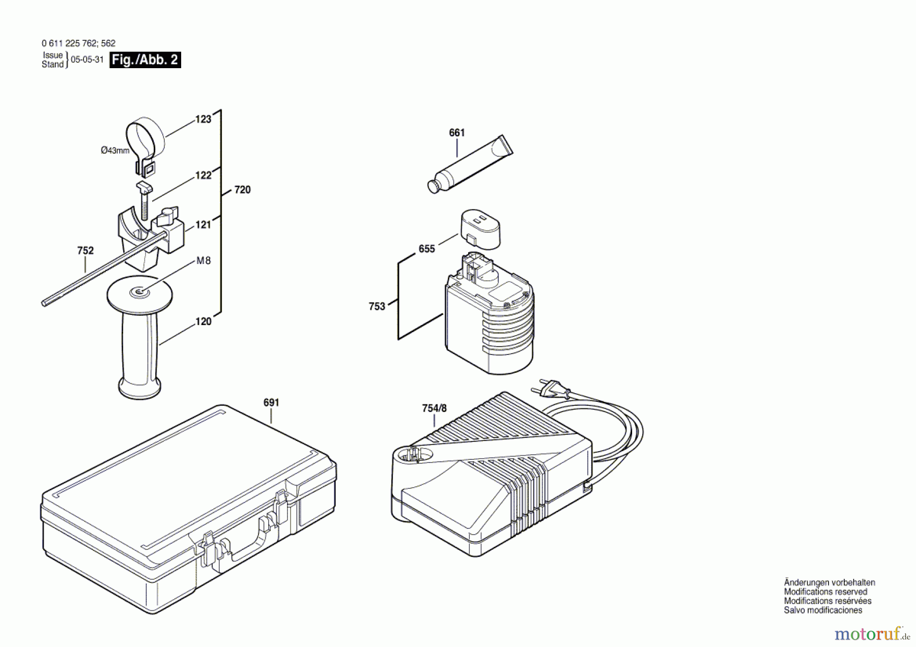  Bosch Akku Werkzeug Gw-Akku-Bohrhammer BHE 24 VRE Seite 2