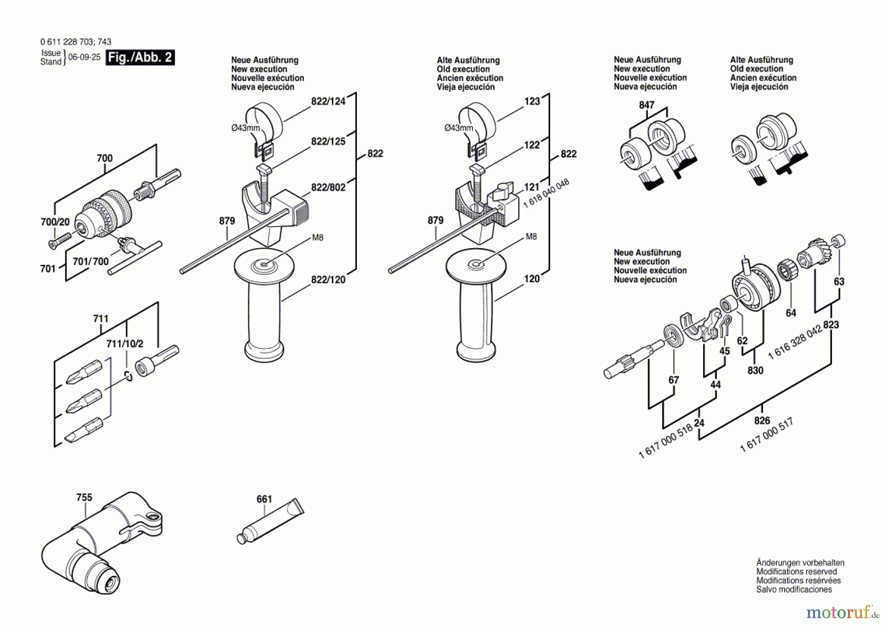  Bosch Werkzeug Bohrhammer GBH 2-24 DSR Seite 2
