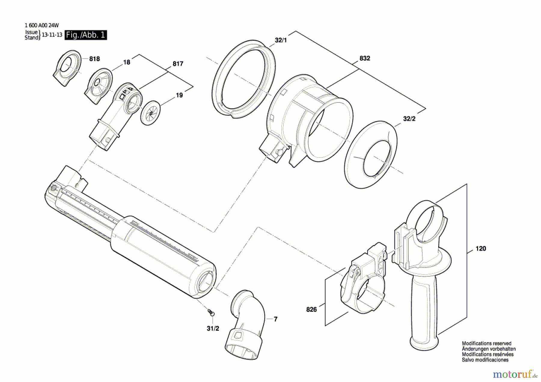  Bosch Werkzeug Staubabsaugung BSA 50 Seite 1