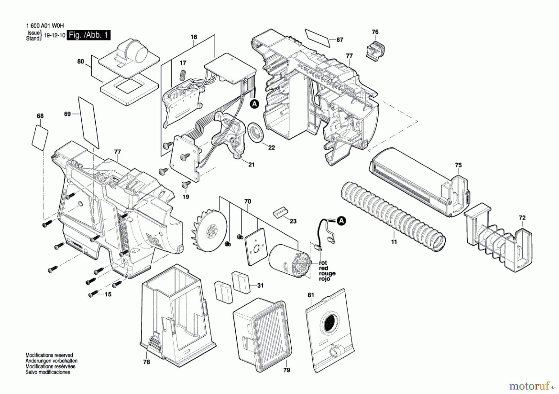  Bosch Werkzeug Staubabsaugung GDE 18V-26 D Seite 1