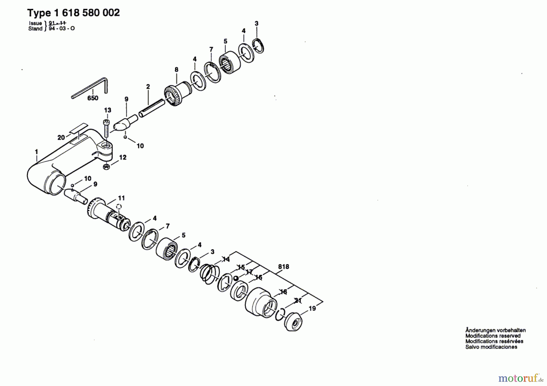  Bosch Werkzeug Winkelbohrkopf ---- Seite 1