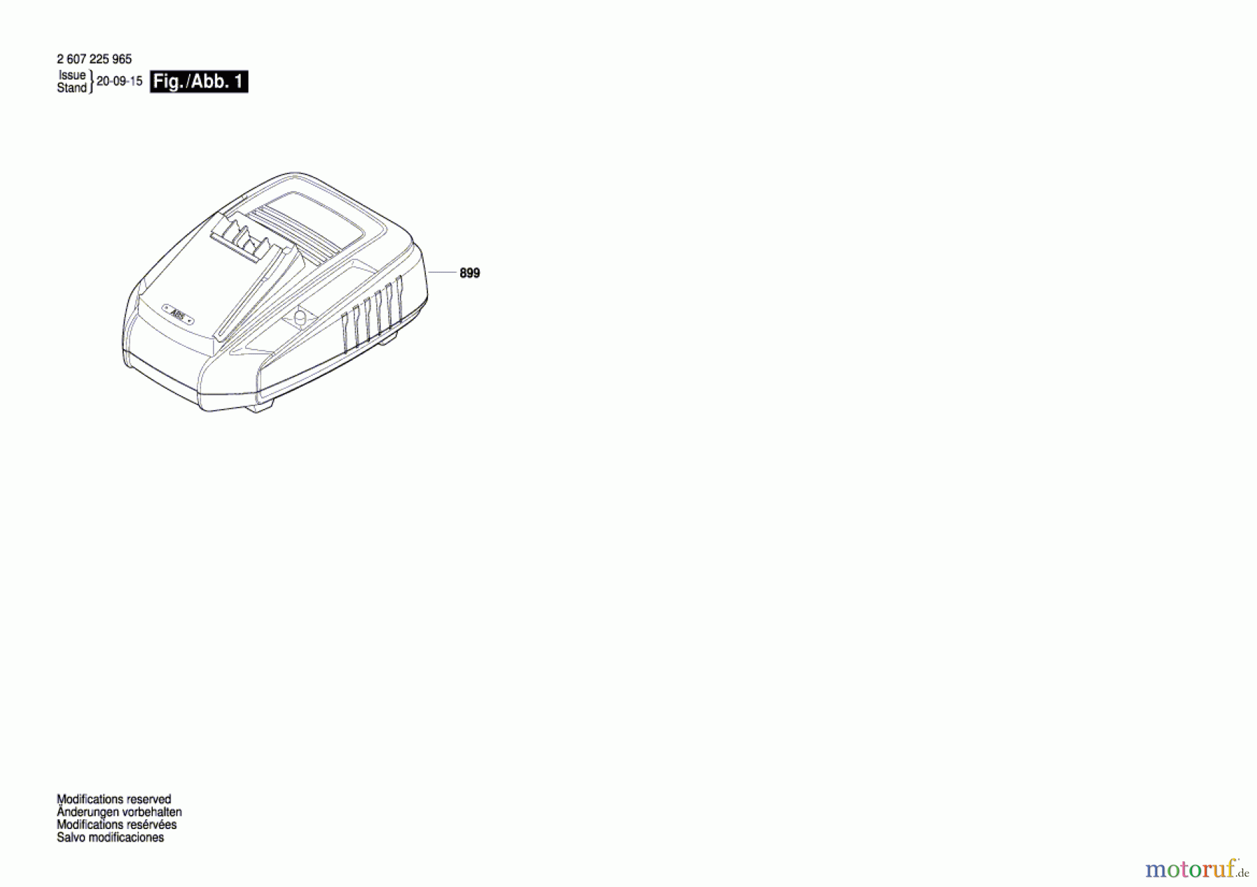  Bosch Werkzeug Schnell-Lader Ladegerät 14901-20 AL1830CV Seite 1
