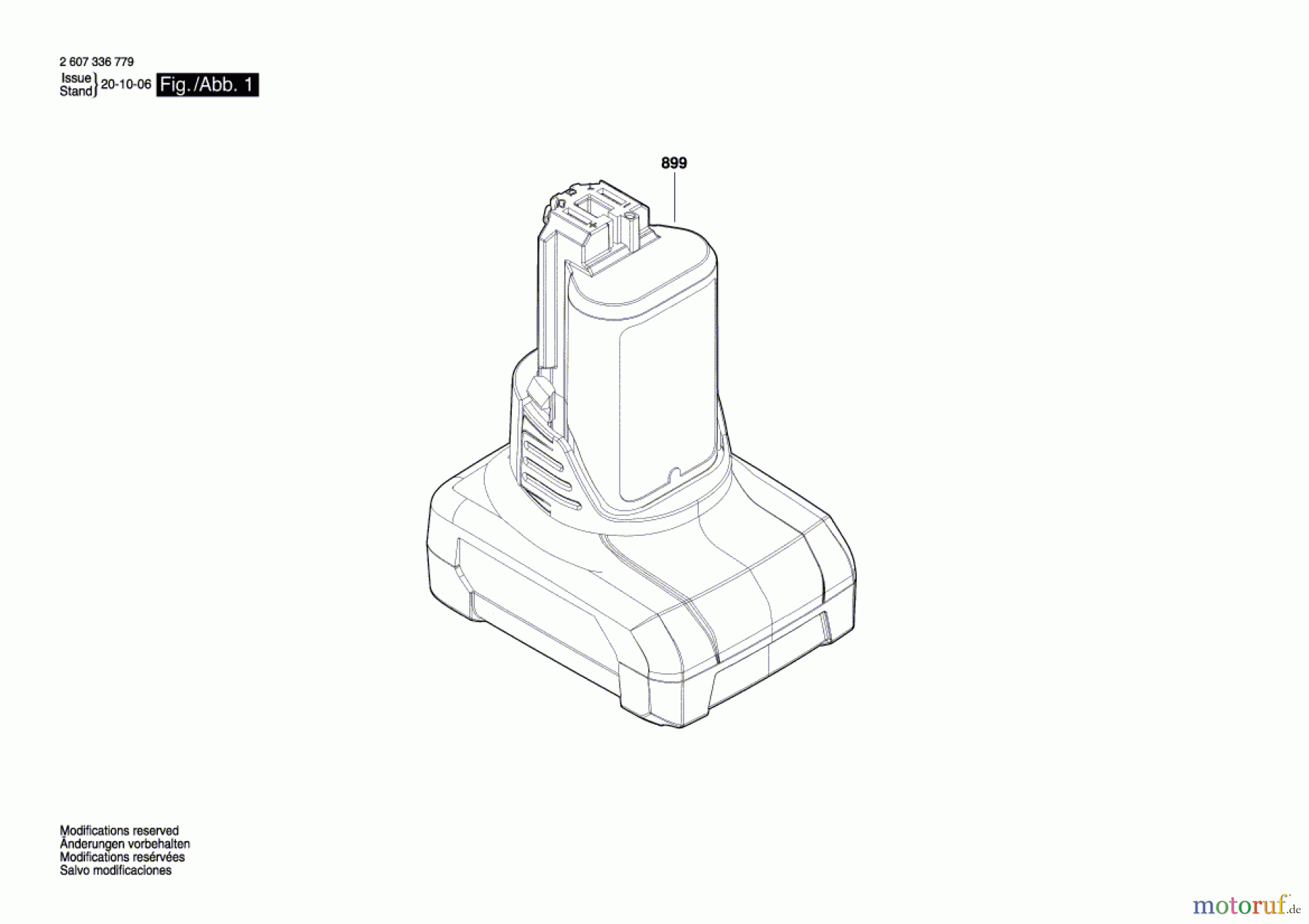  Bosch Akku Werkzeug Akku-Paket GBA 10.8V 6.0Ah Seite 1