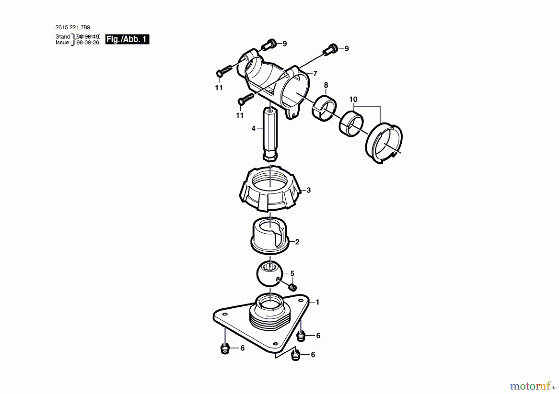  Bosch Werkzeug Werkzeughalter 2217 Seite 1