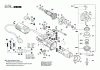 Bosch Winkelschleifer GWS 9-125 Listas de piezas de repuesto y dibujos Seite 1