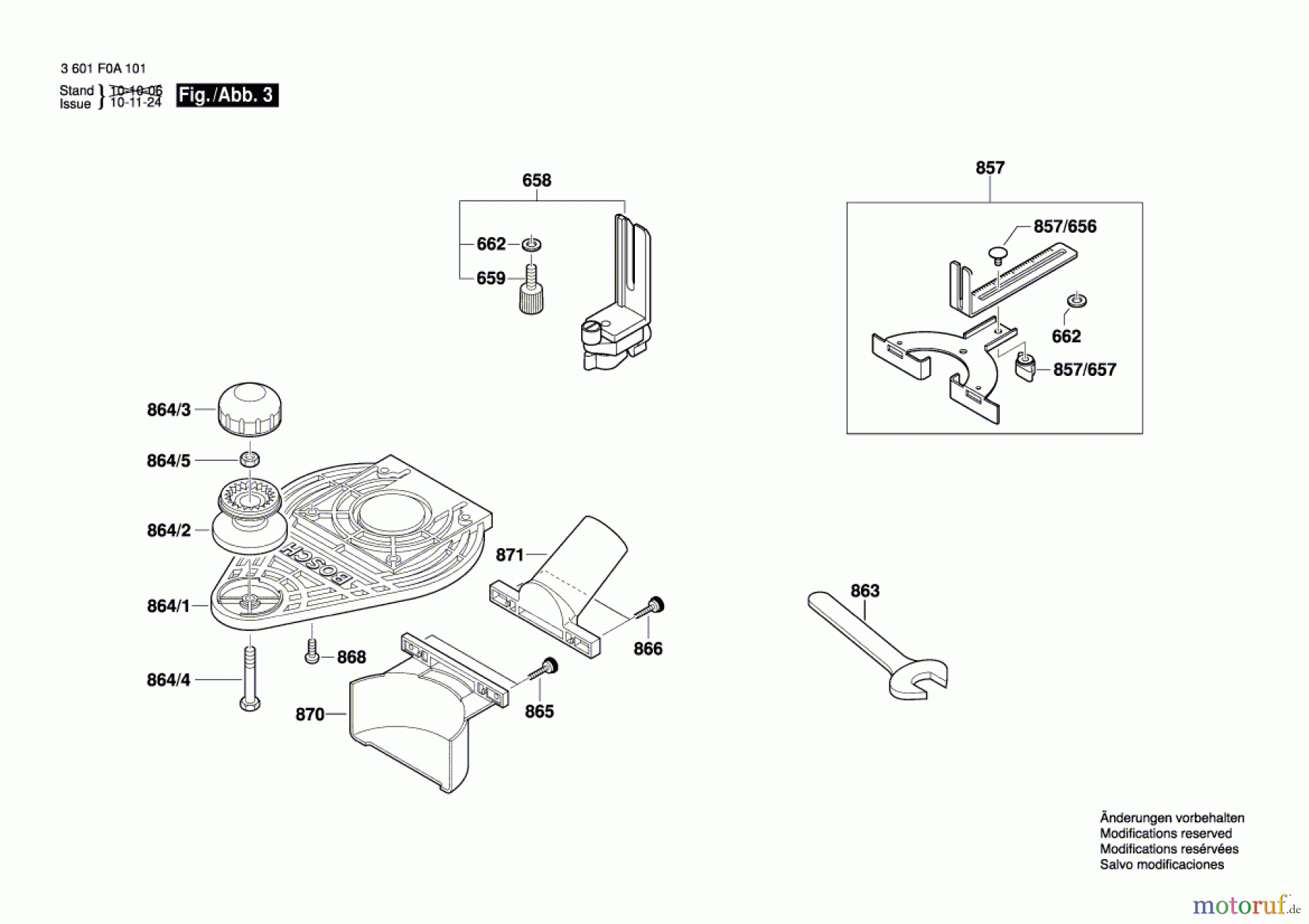  Bosch Werkzeug Oberfräse GKF 600 Seite 3