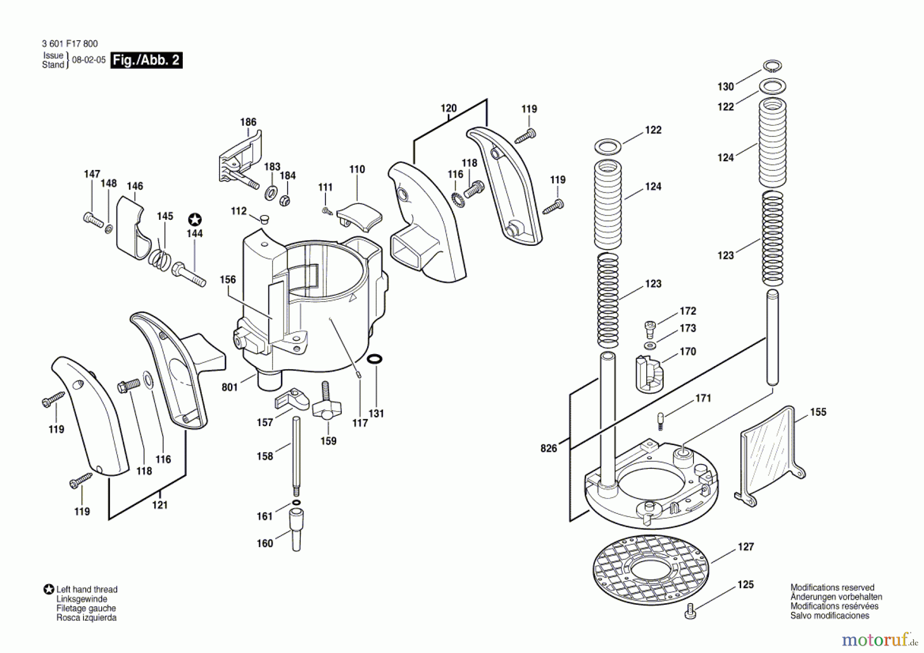  Bosch Werkzeug Oberfräse GMF 1400 CE Seite 2