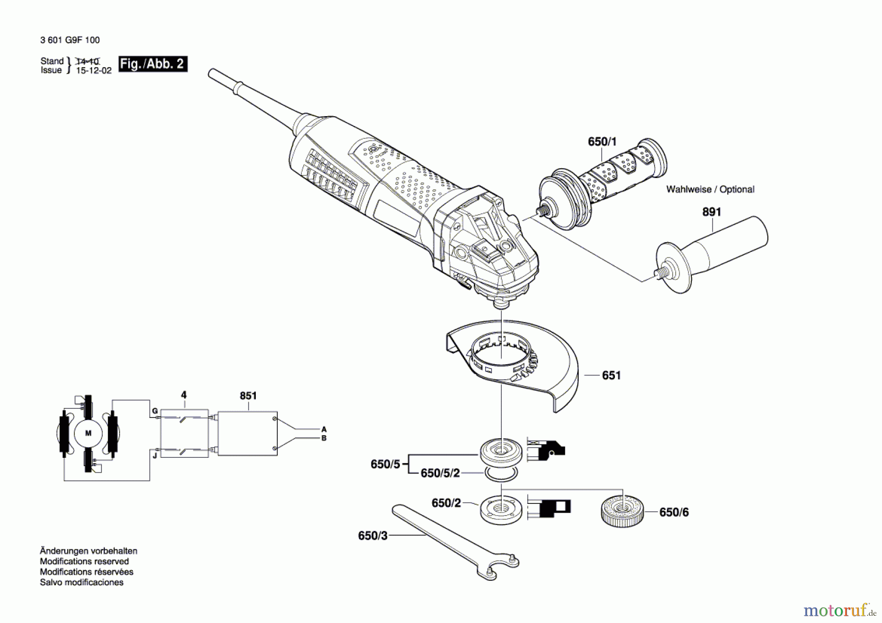  Bosch Werkzeug Winkelschleifer GWS 17-125 CIEX Seite 2