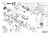 Bosch Winkelschleifer GWS 17-125 Listas de piezas de repuesto y dibujos Seite 1