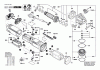 Bosch Winkelschleifer GWX 14-125 S Listas de piezas de repuesto y dibujos Seite 1