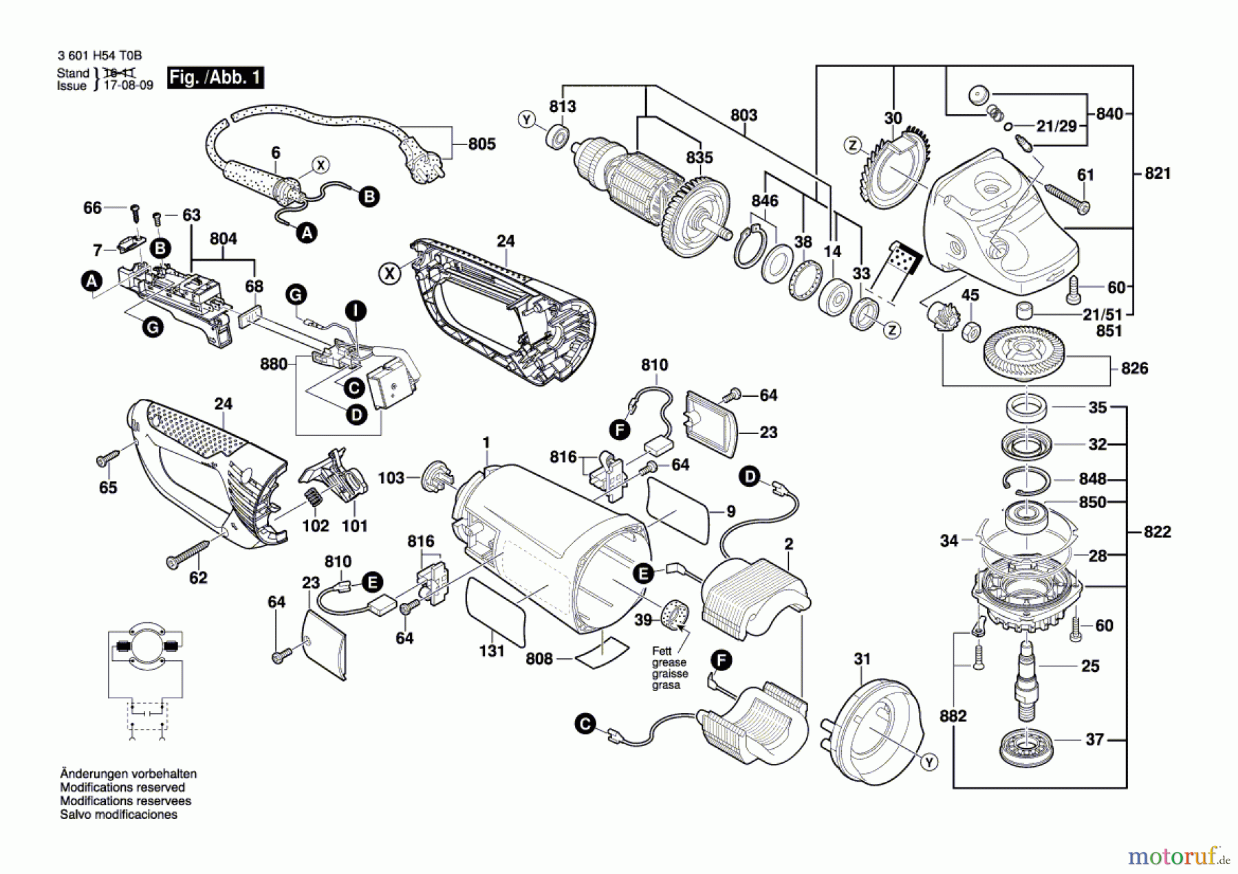  Bosch Werkzeug Winkelschleifer WKS 230E Seite 1