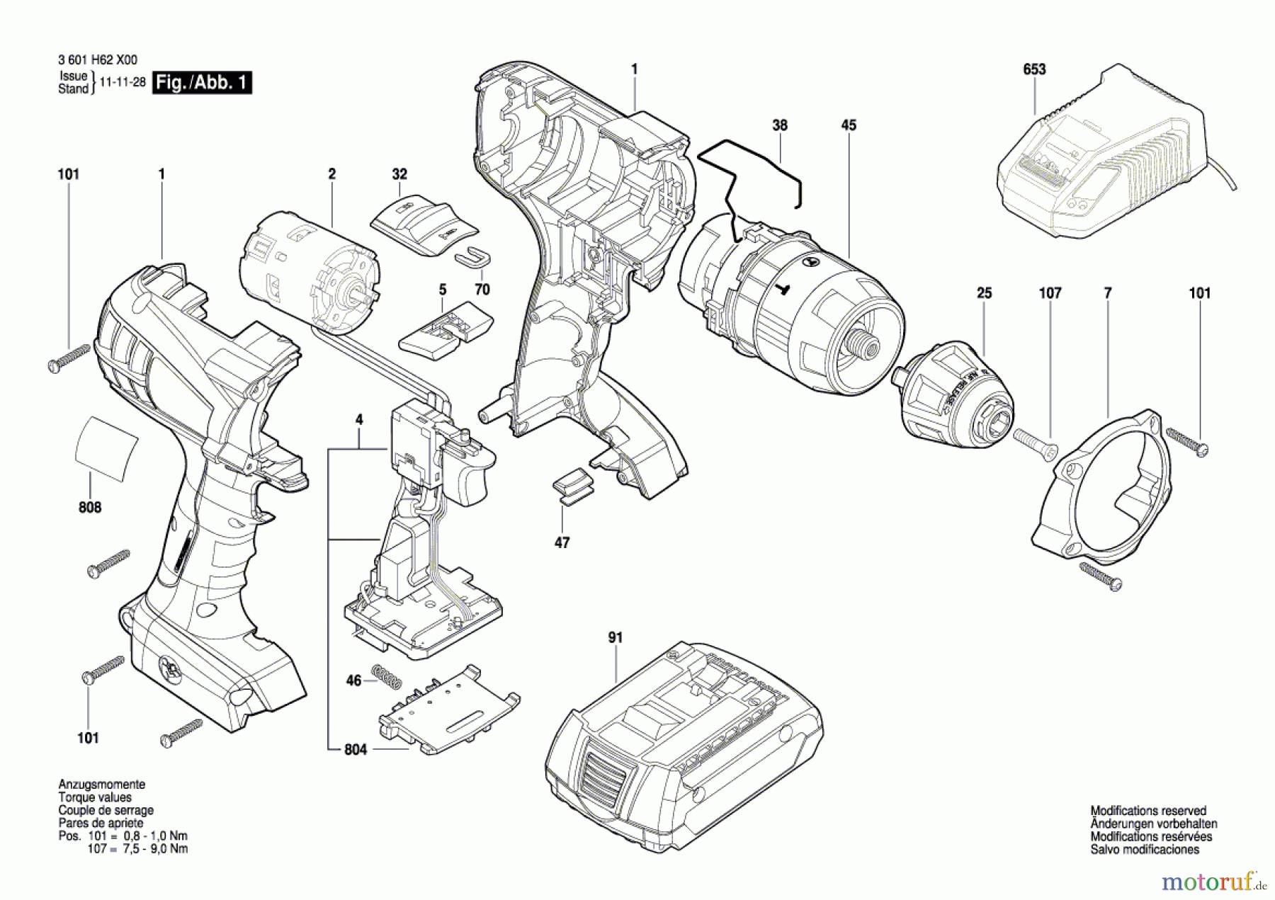  Bosch Akku Werkzeug Akku-Schlagbohrschrauber BS 14-A POWER COMBI Seite 1