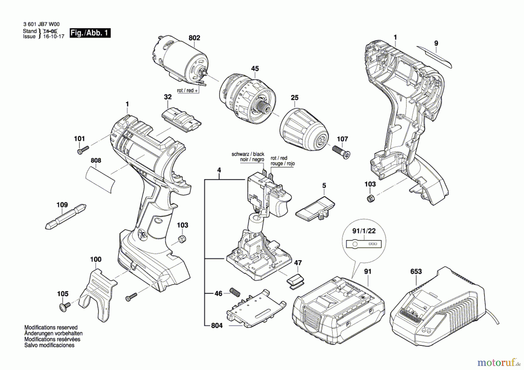  Bosch Akku Werkzeug Gw-Akku-Schrauber BS 18-A Light Seite 1