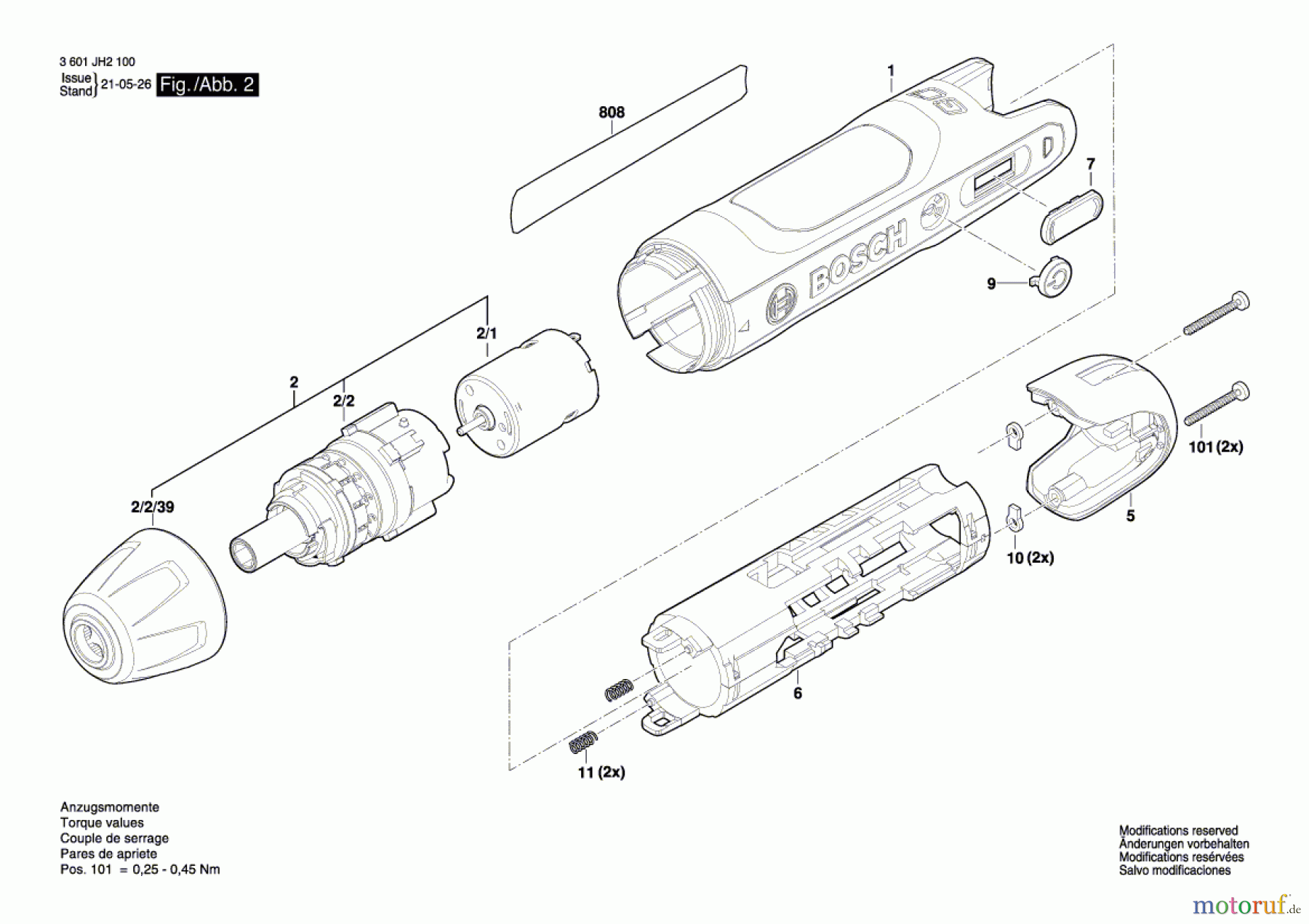  Bosch Akku Werkzeug Gw-Akku-Schrauber Bosch GO Seite 2