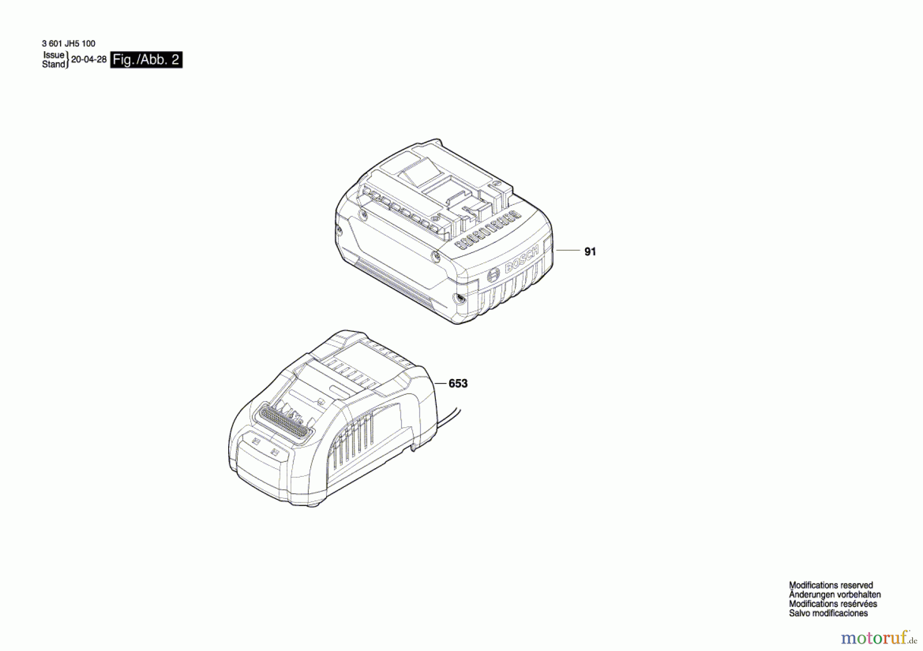  Bosch Akku Werkzeug Akku-Schlagbohrschrauber GSB 18V-50 Seite 2