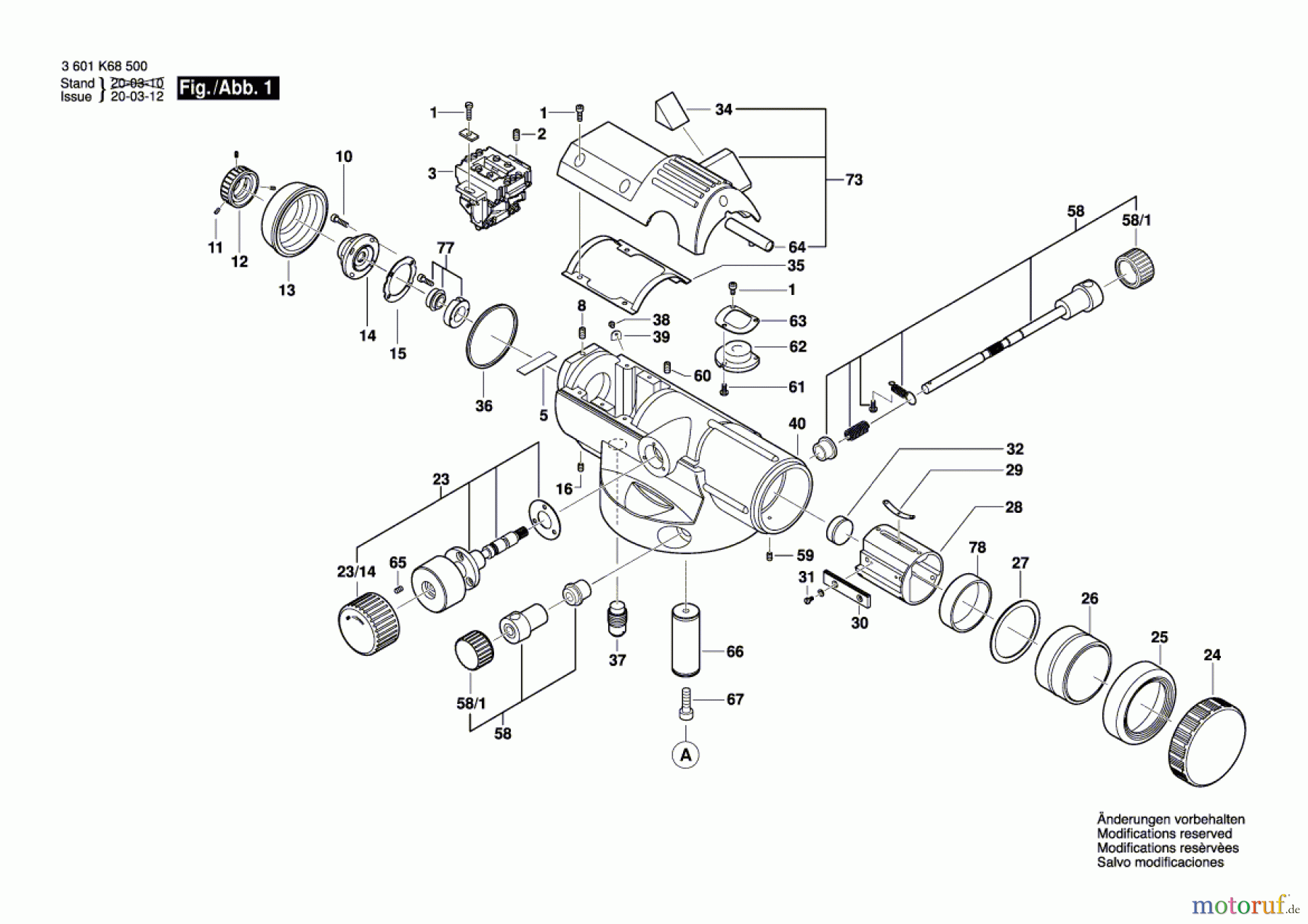  Bosch Werkzeug Optisches Nivelliergerät GOL 32 D Seite 1