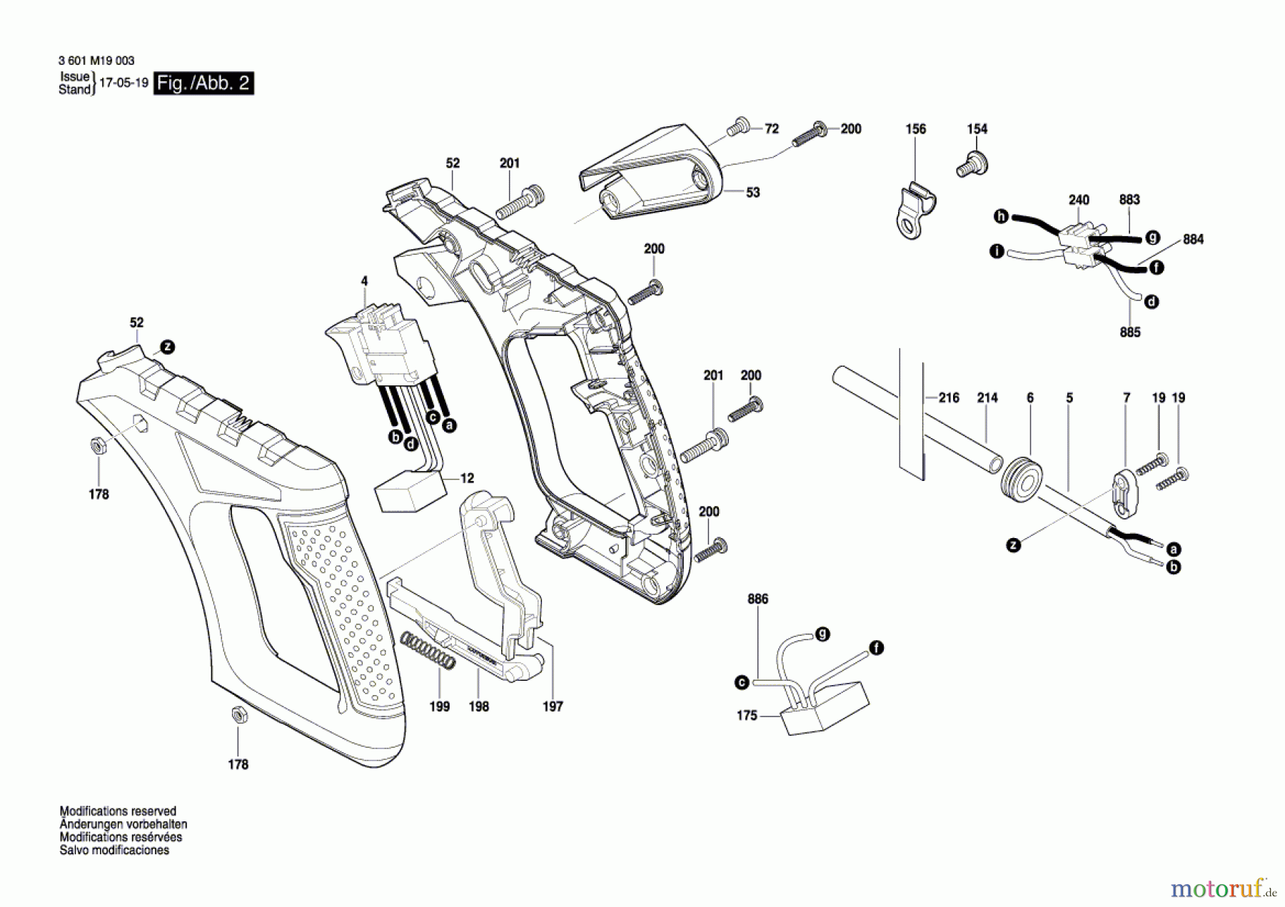  Bosch Werkzeug Kapp-/Zugsäge GCM 800 SJ Seite 2