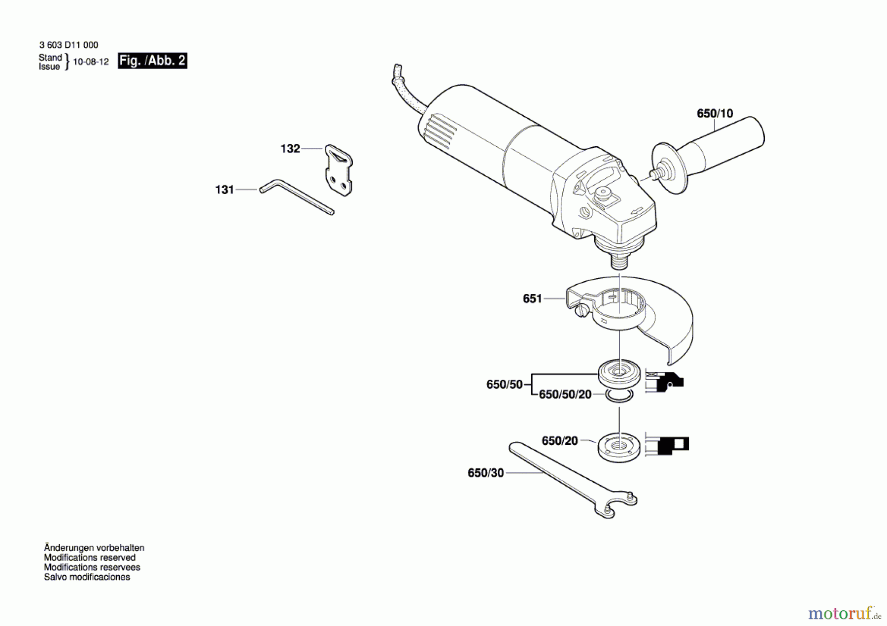  Bosch Werkzeug Winkelschleifer PWS 680 Seite 2