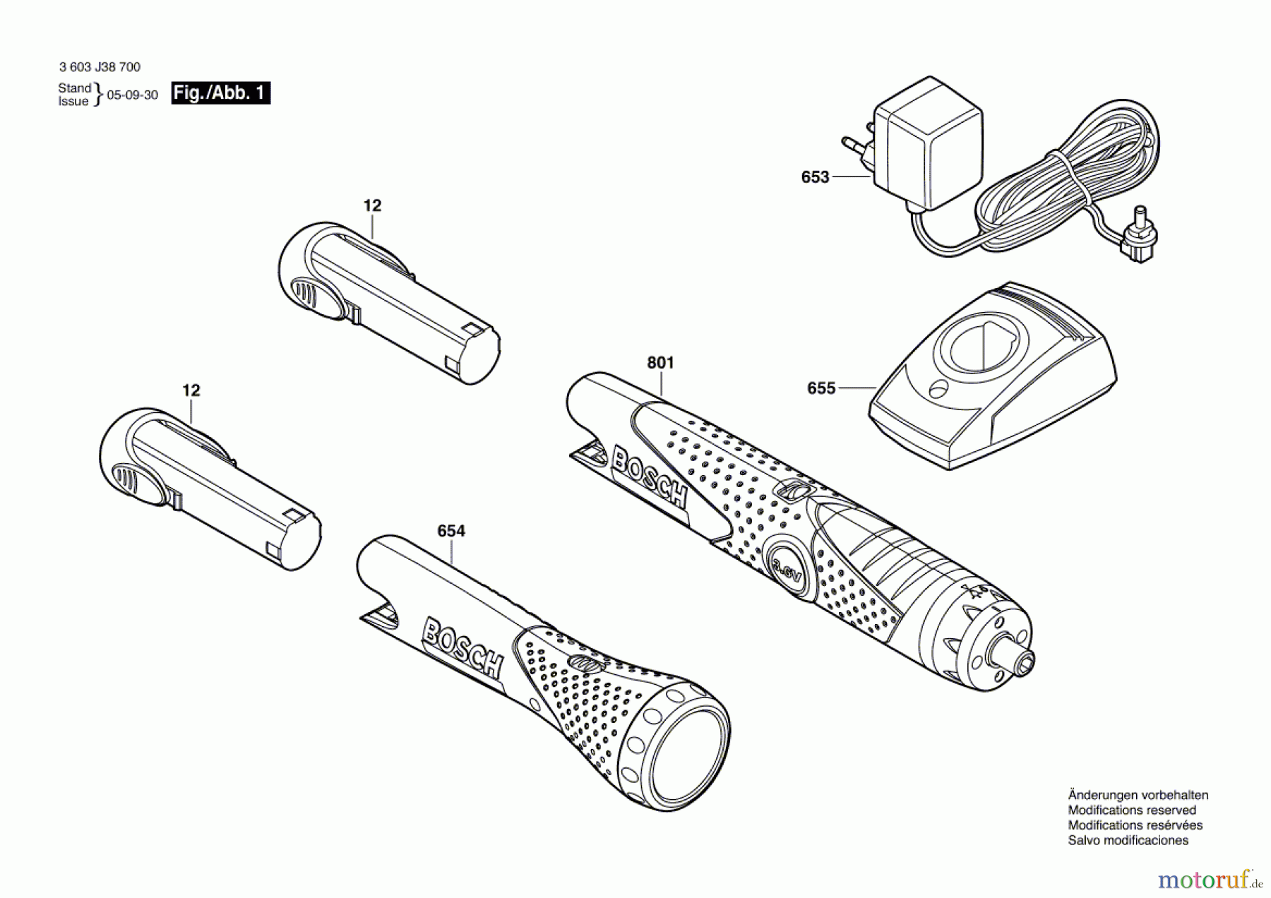  Bosch Akku Werkzeug Akku-Schrauber PSR 3,6 V Seite 1