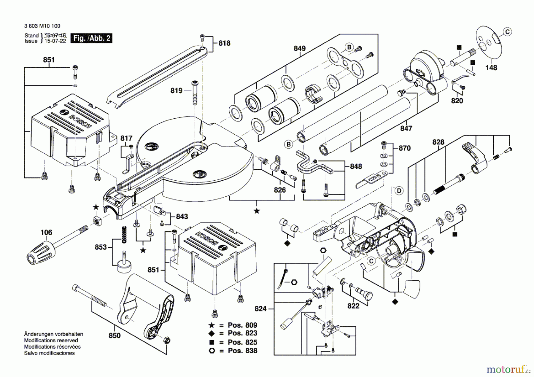  Bosch Werkzeug Kapp-/Gehrungssäge PCM 8 S Seite 2