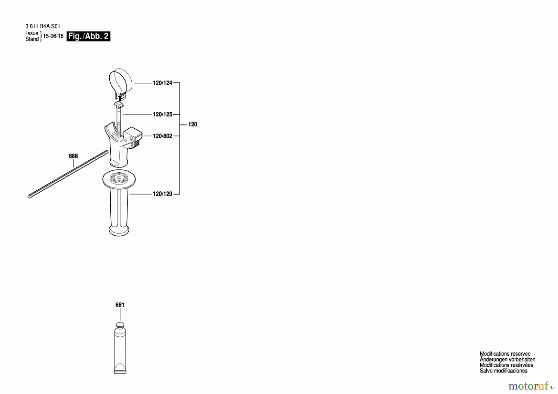  Bosch Werkzeug Bohrhammer DD533 Seite 2