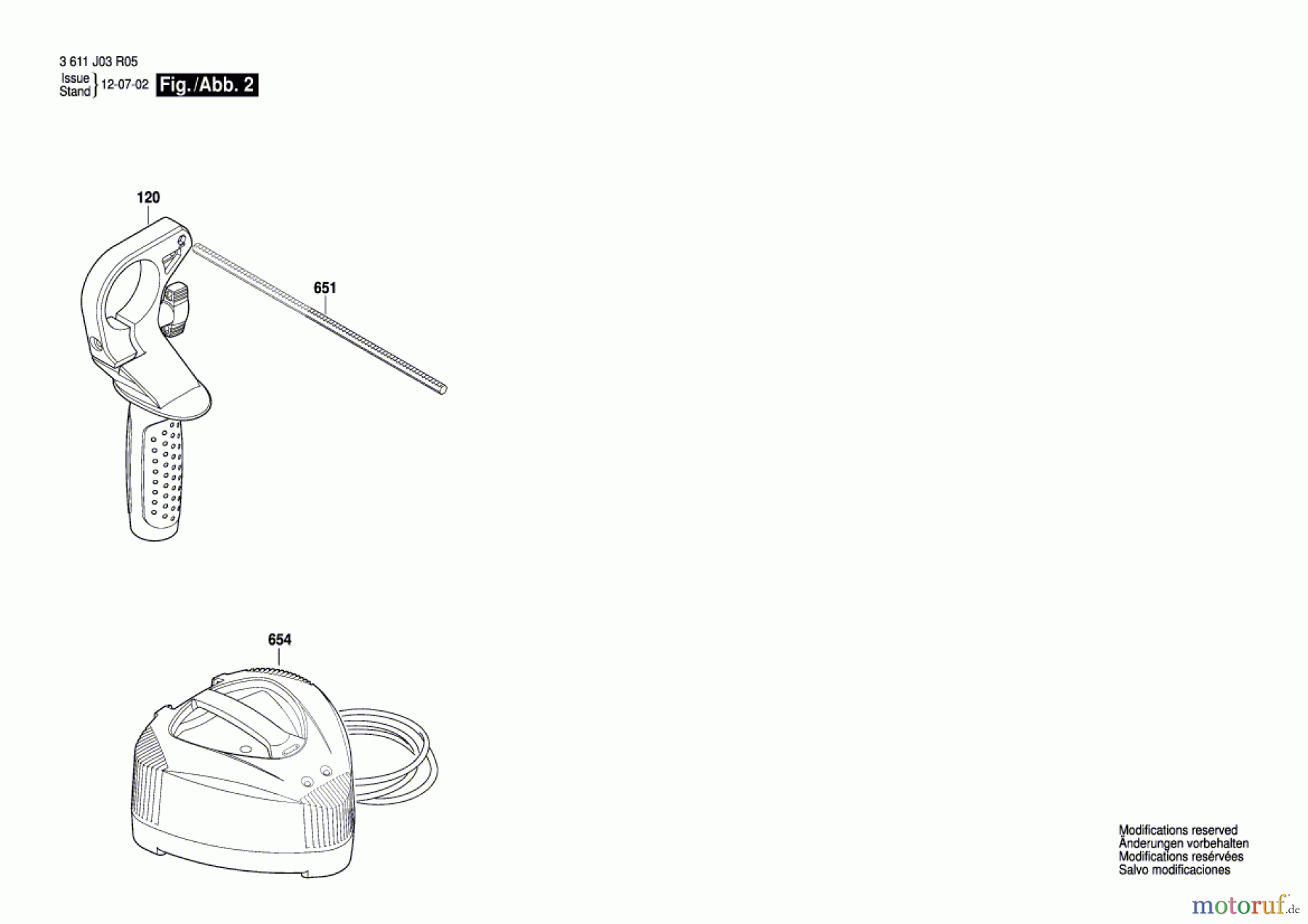  Bosch Werkzeug Bohrhammer A-KBH 36 V-LI Seite 2