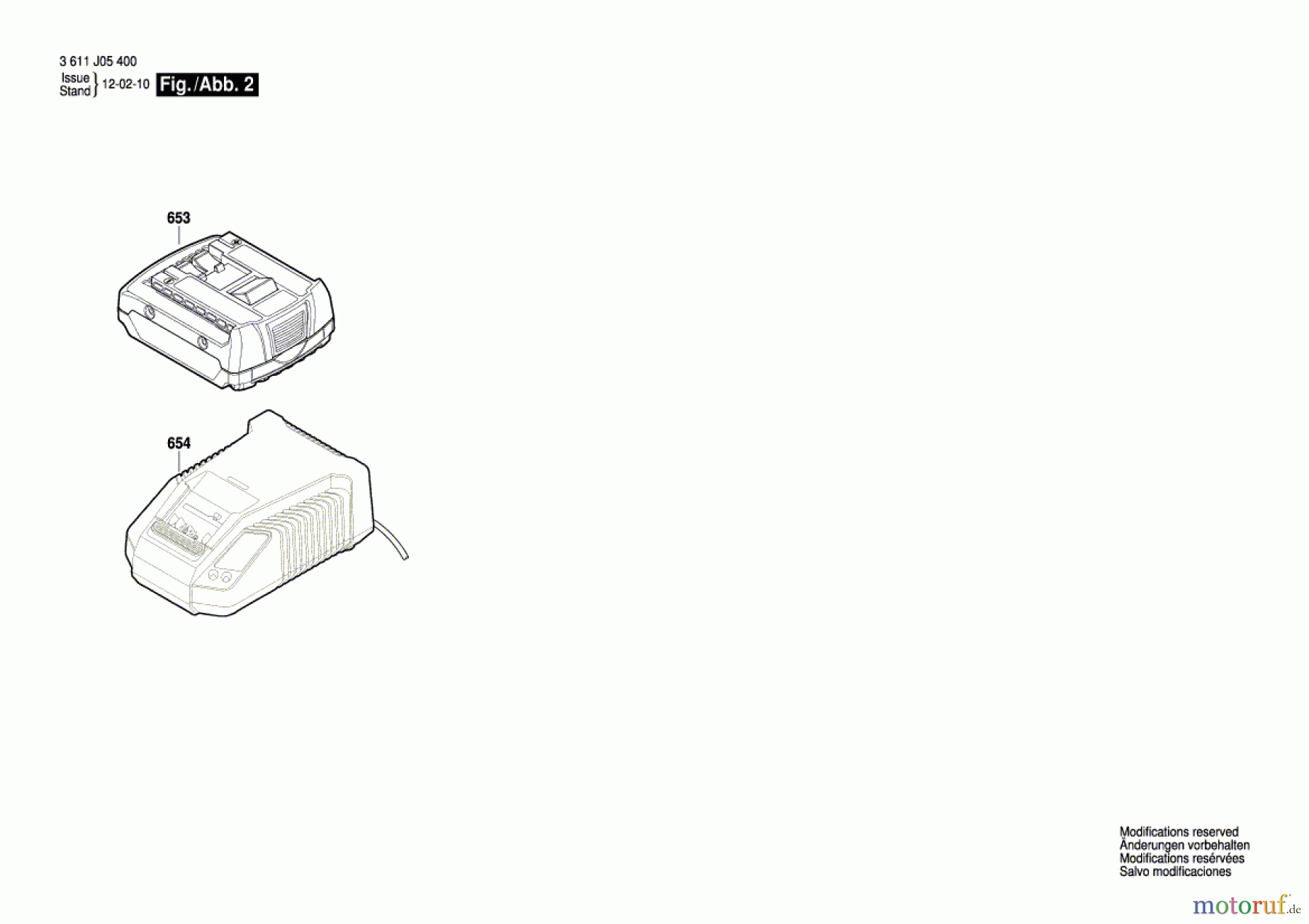  Bosch Akku Werkzeug Akku-Bohrhammer GBH 14,4 V-LI Seite 2