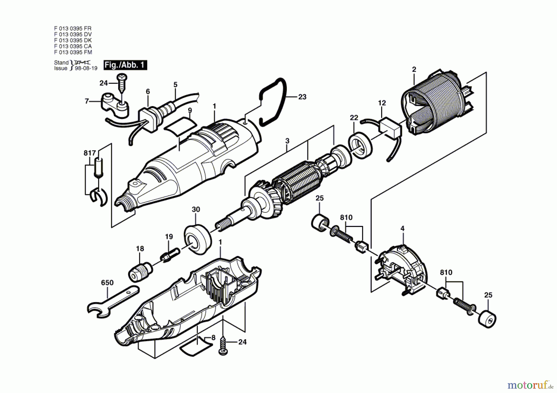  Bosch Werkzeug Drehwerkzeug 395 Seite 1