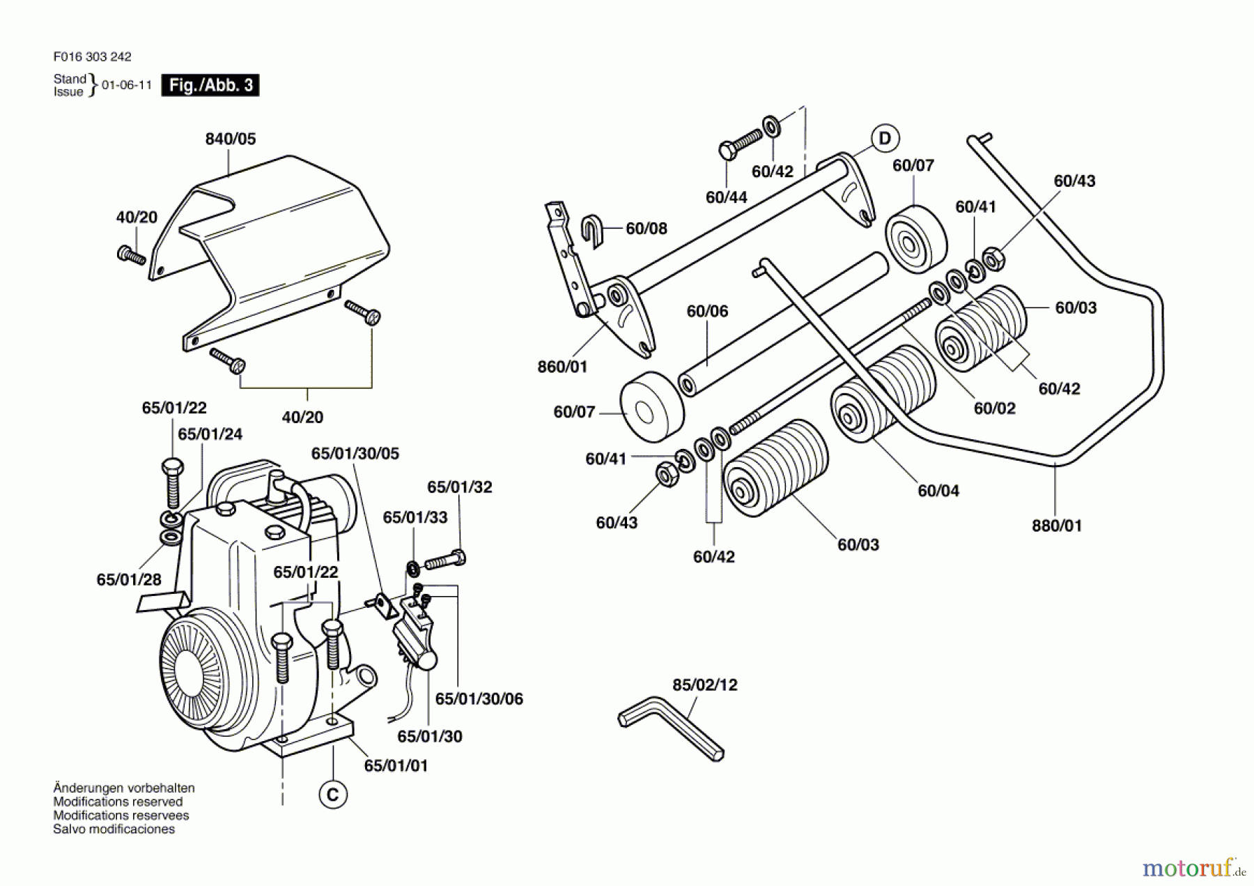  Bosch Gartengeräte Rasenmäher P14S Seite 3