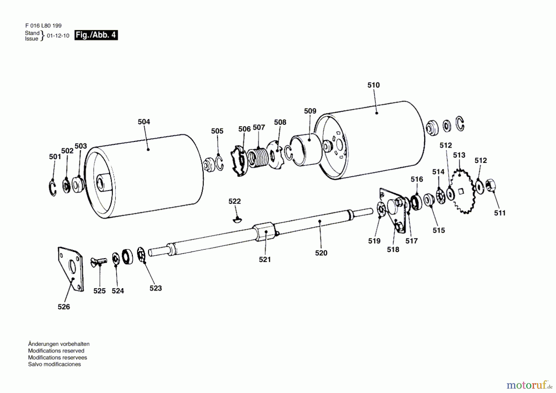  Bosch Gartengeräte Rasenmäher COMMODORE B17ME Seite 4