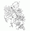 Wolf-Garten Concept 47 BA 6450000 Series B-D (2003) Listas de piezas de repuesto y dibujos Frame, Blade, Motor