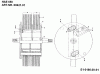 MTD Accessories Chipper HAE 650 for 550-750 00621.01 (1992) Listas de piezas de repuesto y dibujos Impeller with blades