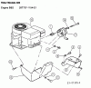 MTD B 12 13AE451E600 (1998) Listas de piezas de repuesto y dibujos Engine accessories