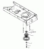 MTD EH/145 13AM795N678 (1998) Listas de piezas de repuesto y dibujos Engine pulley