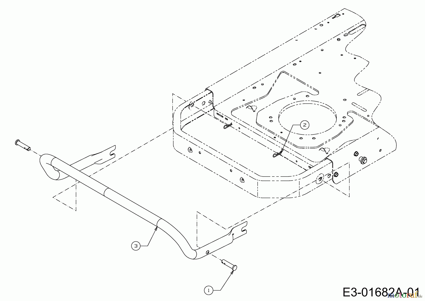  Troy-Bilt Zero Turn Mustang XP 50 17AFCACP011  (2013) Bumper