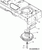 MTD RH 150/105 13A3488N600 (2007) Listas de piezas de repuesto y dibujos Engine pulley