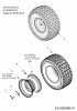 Bolens BL 175/105 AT 13AN785N684 (2009) Listas de piezas de repuesto y dibujos Rear wheels 18x9.5