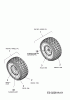 Gutbrod DLX 96 SA 13AV606F690 (2008) Listas de piezas de repuesto y dibujos Front wheels 15x6