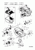 MTD untill 2011 GE 45 11D-T14M678 (2005) Listas de piezas de repuesto y dibujos Grass box, Blade, Wheels, Cutting hight adjustment