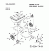 MTD Accessories Spreader 45-0313 (196-030-000) 196-030-000 (2006) Listas de piezas de repuesto y dibujos Basic machine