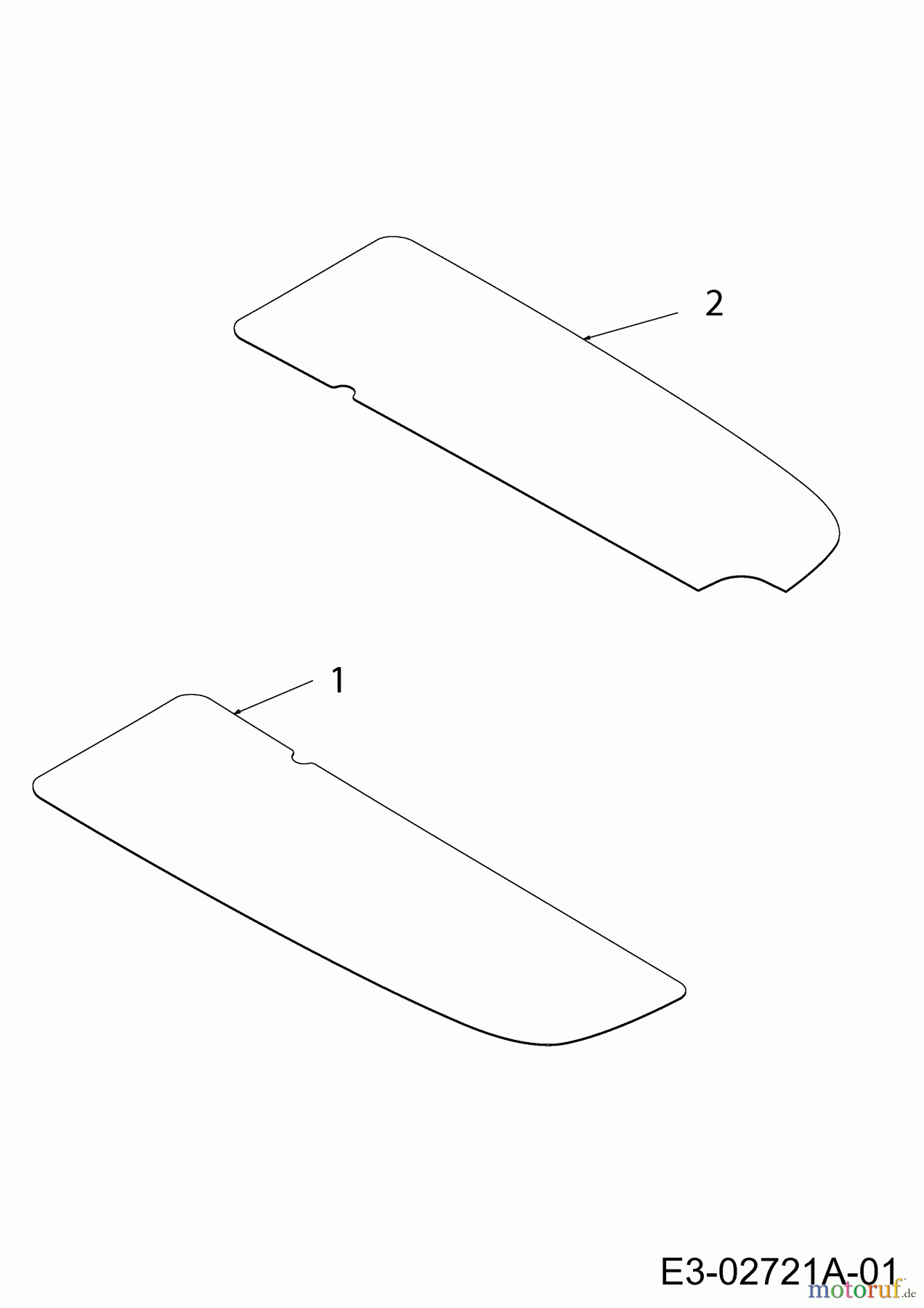  Cub Cadet Lawn tractors LT 1 NS 96 13I276DF603  (2017) Foot pad