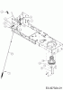 Efco Formula 97/13.5 T 13AH779F637 (2006) Listas de piezas de repuesto y dibujos Deck engagement, Engine pulley