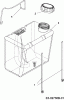 Bolens BL 175/107 T 13A3761G684 (2007) Listas de piezas de repuesto y dibujos Battery holder, Fuel tank